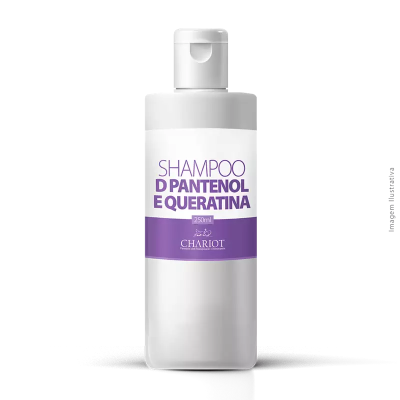 Shampoo D-Pantenol e Queratina 250ml