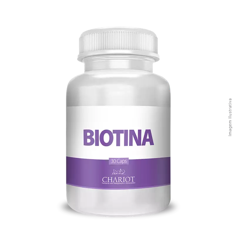 Biotina 5mg 30 Cápsulas