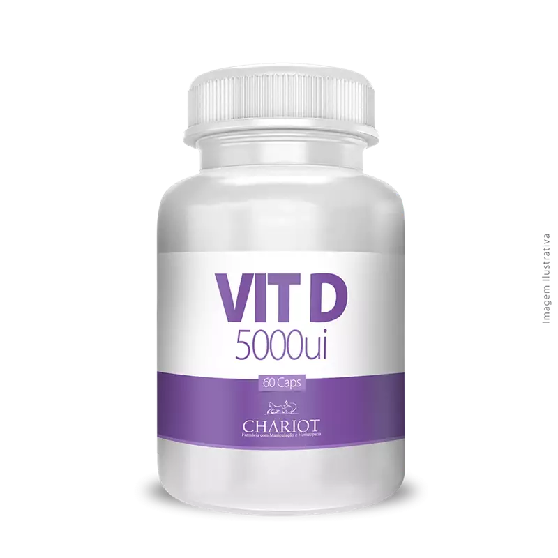 Vitamina D 5000UI 60 Cápsulas
