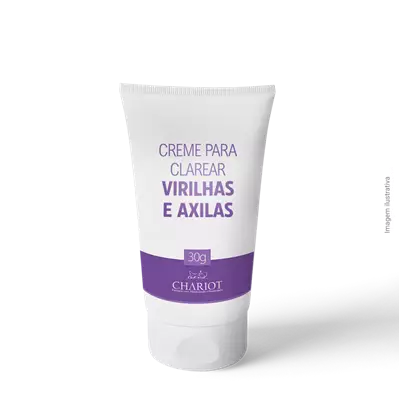 Creme para clarear virilhas e axilas 30g