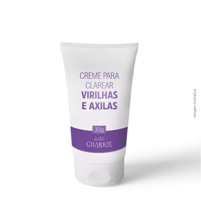 Creme para clarear virilhas e axilas 30g