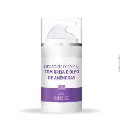 Hidratante corporal com ureia e óleo de amêndoas 100g