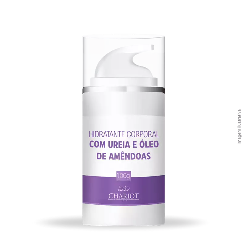 Hidratante corporal com ureia e óleo de amêndoas 100g