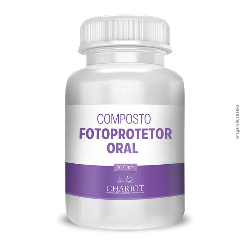 Composto Fotoprotetor Oral 30 Cápsulas