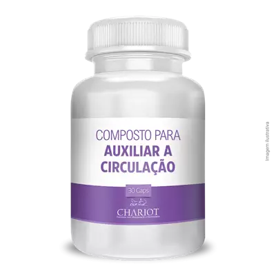 Composto para auxiliar a circulação 30 Cápsulas