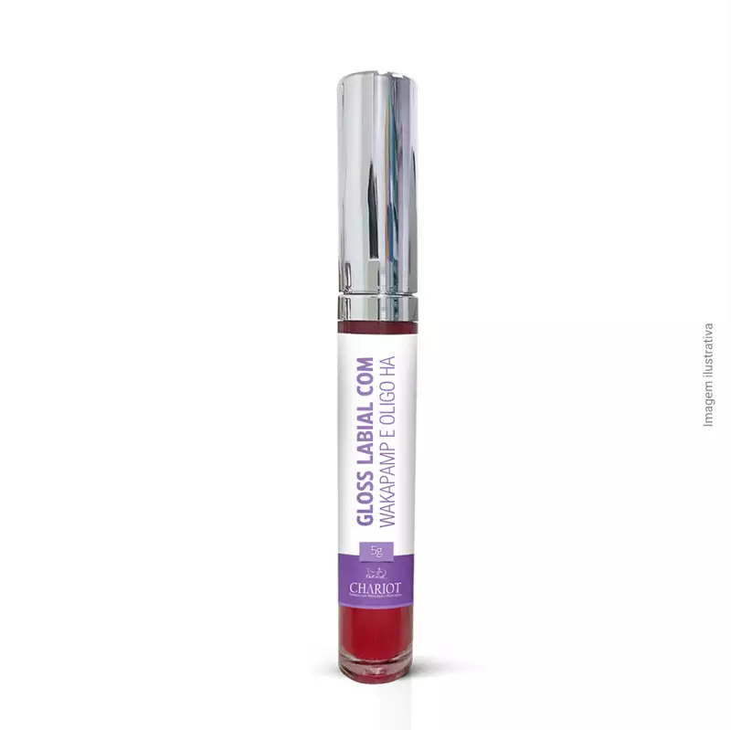 Gloss Labial com Wakapamp e Oligo HA