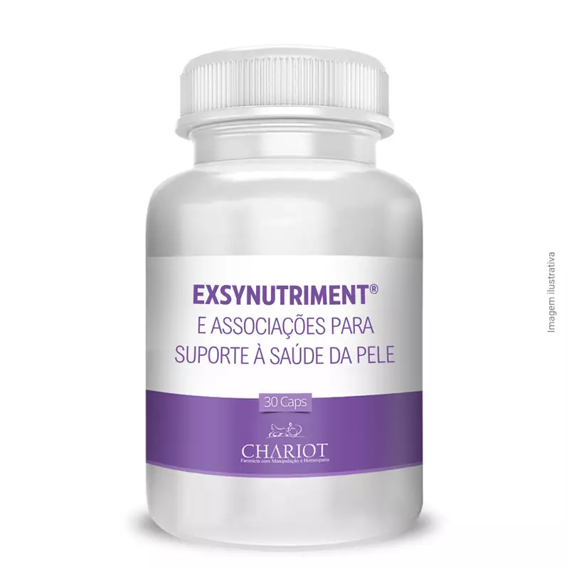 Exsynutriment® e associações para suporte à saúde da pele 30 cápsulas