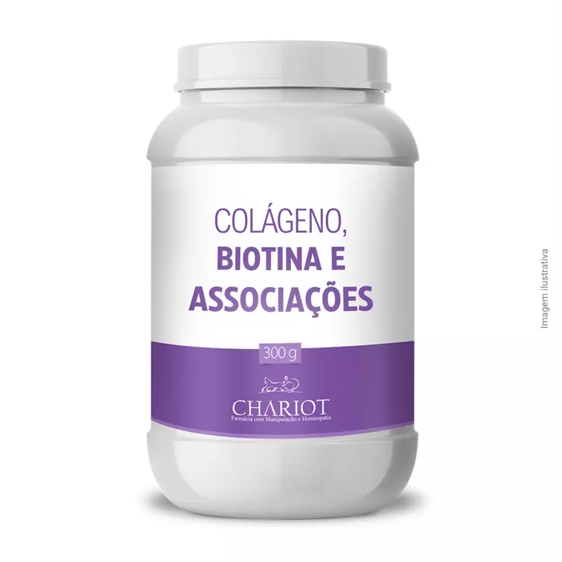 Colágeno, Biotina e associações