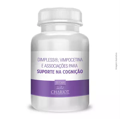 Dimpless®, Vimpocetina e associações  para suporte na cognição 30 cápsulas